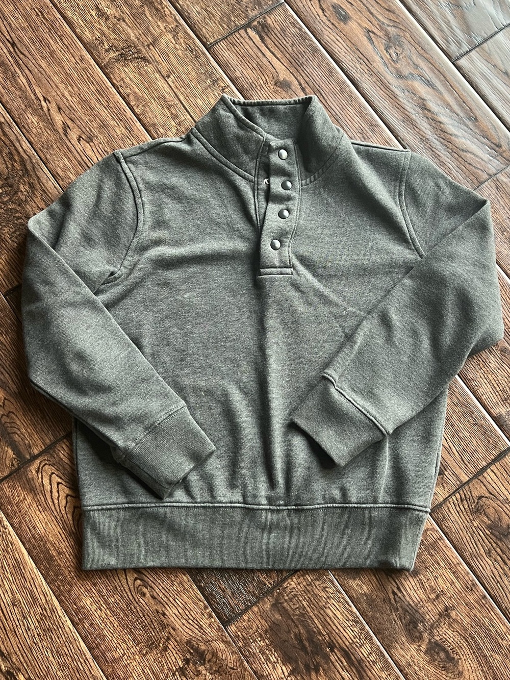 GAP Boys Snap Mock-Neck Sweater